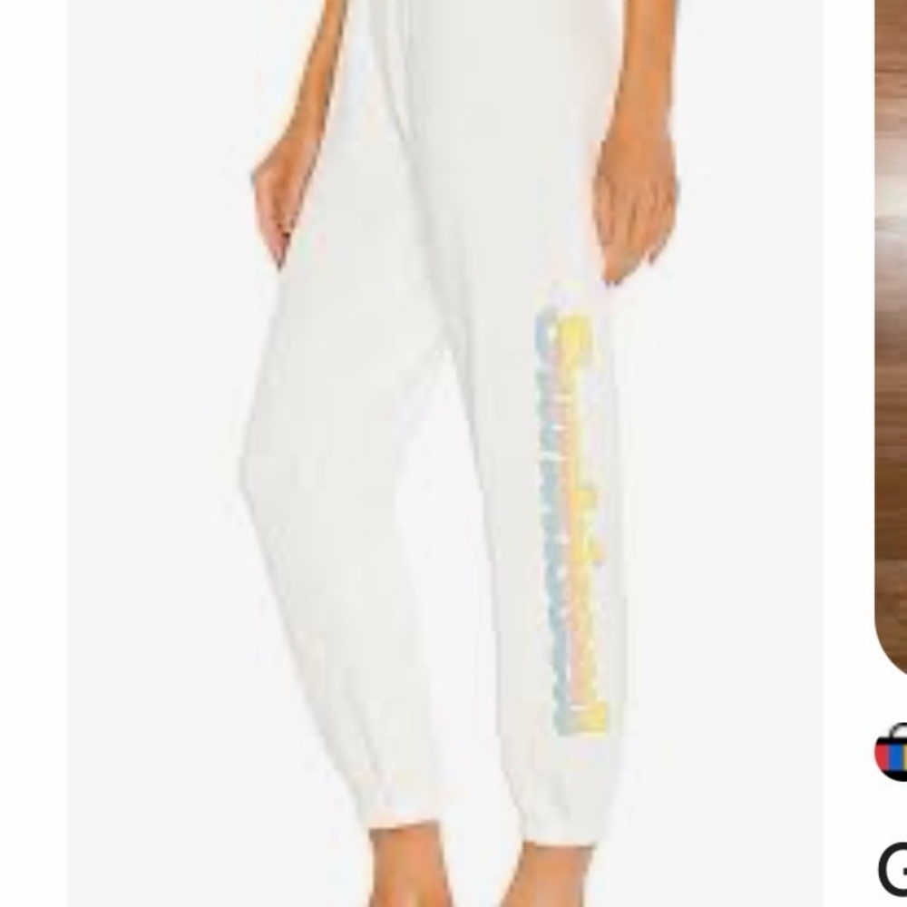 Sunkissed Perfect Terry Sweatpant in Stone SPIRITUAL GANGSTER Large